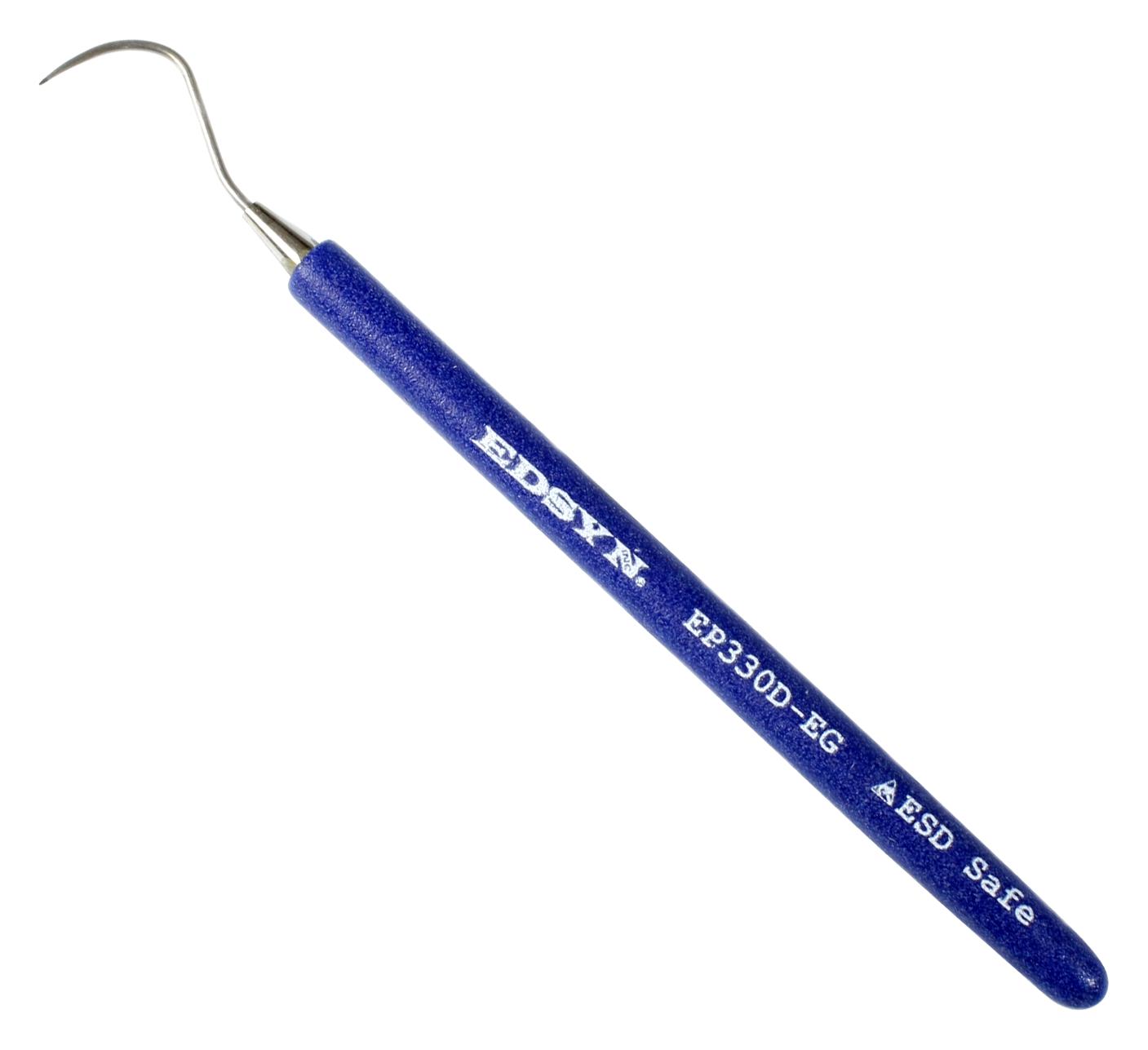 EP330D-EG HOOK STAINLESS STEEL PROBE, 146MM, BLUE EDSYN