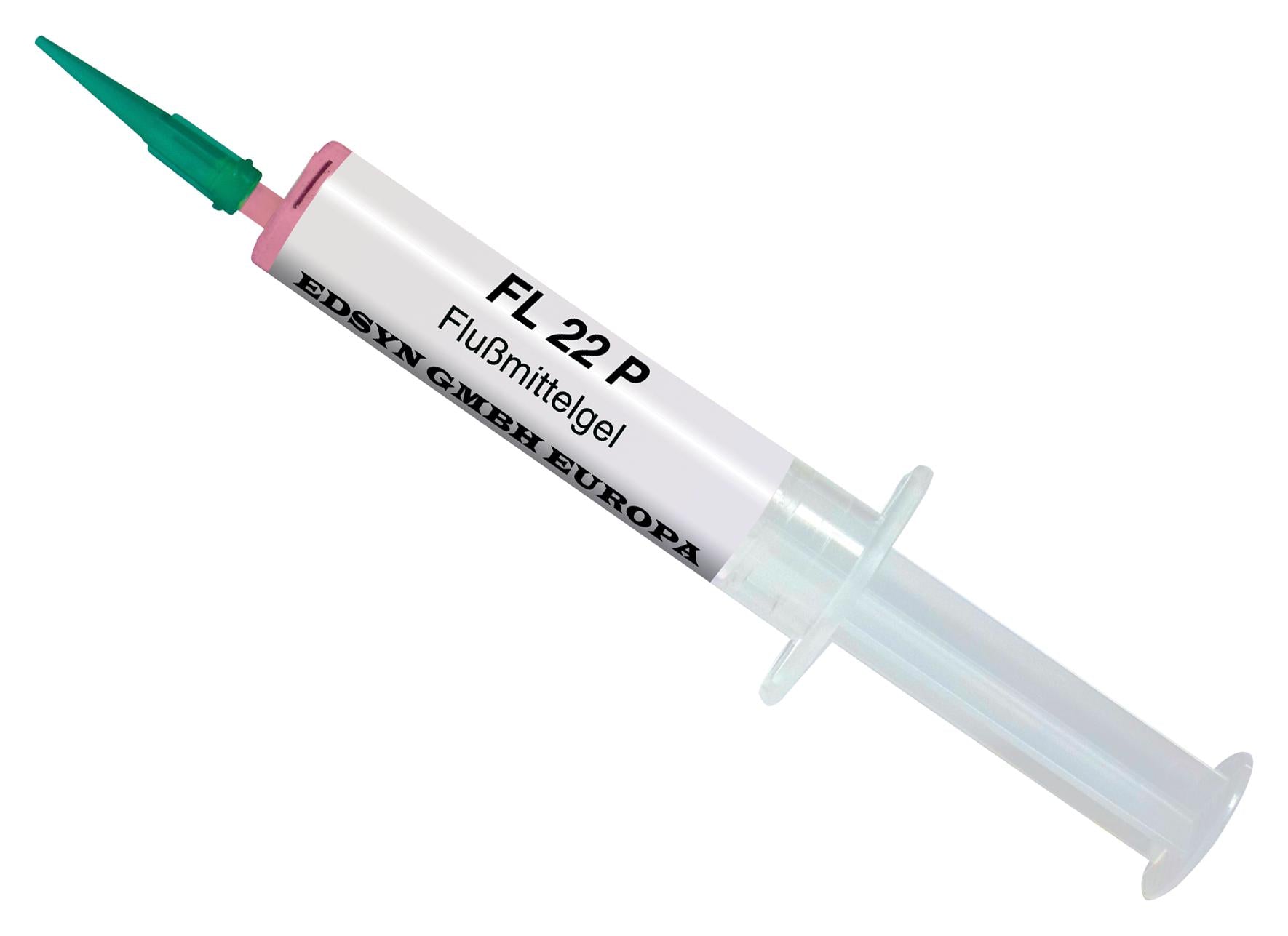 FL22P FLUX GEL, SYRINGE, SOLDERING, 5ML EDSYN