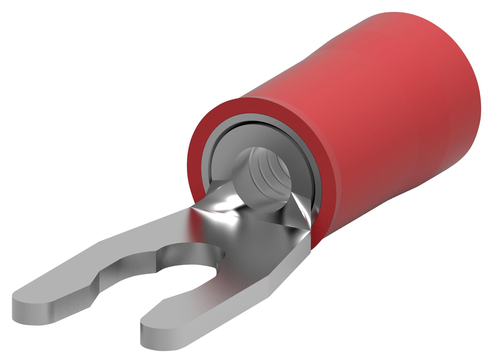 52929 SPADE TERM, M3.5, #6, 16AWG, 1.42MM2 AMP - TE CONNECTIVITY