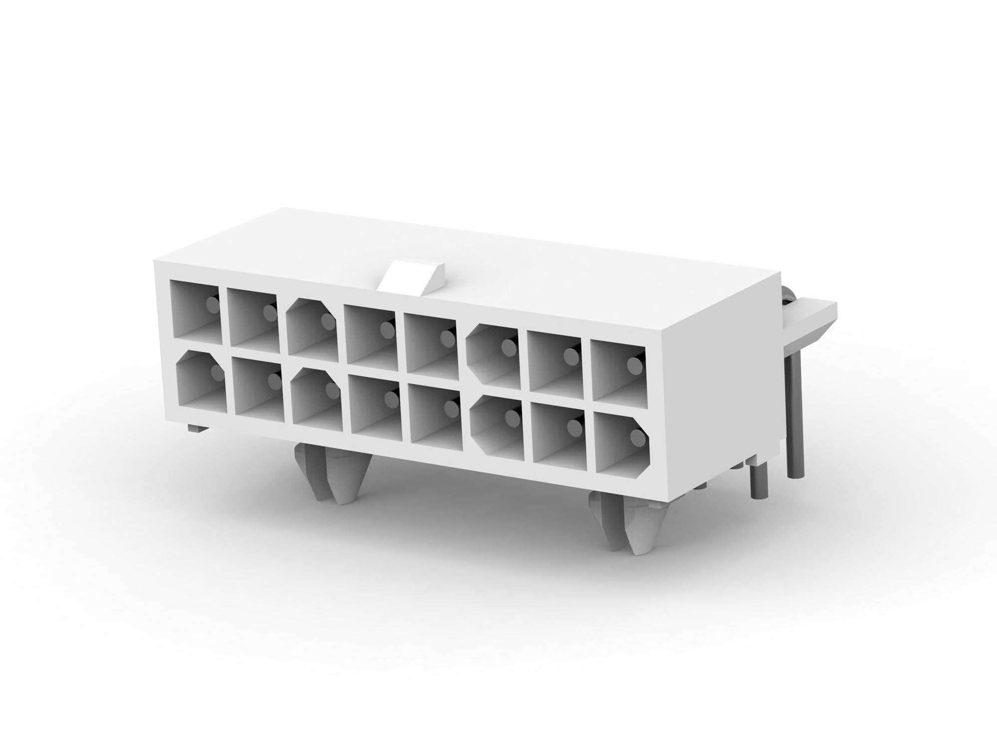 1-770974-0 WTB CONN, R/A HEADER, 16POS, 2ROW/4.14MM AMP - TE CONNECTIVITY