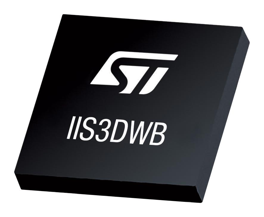 IIS3DWBTR DIGITAL VIBRATION SENSOR, X/Y/Z, LGA-14 STMICROELECTRONICS