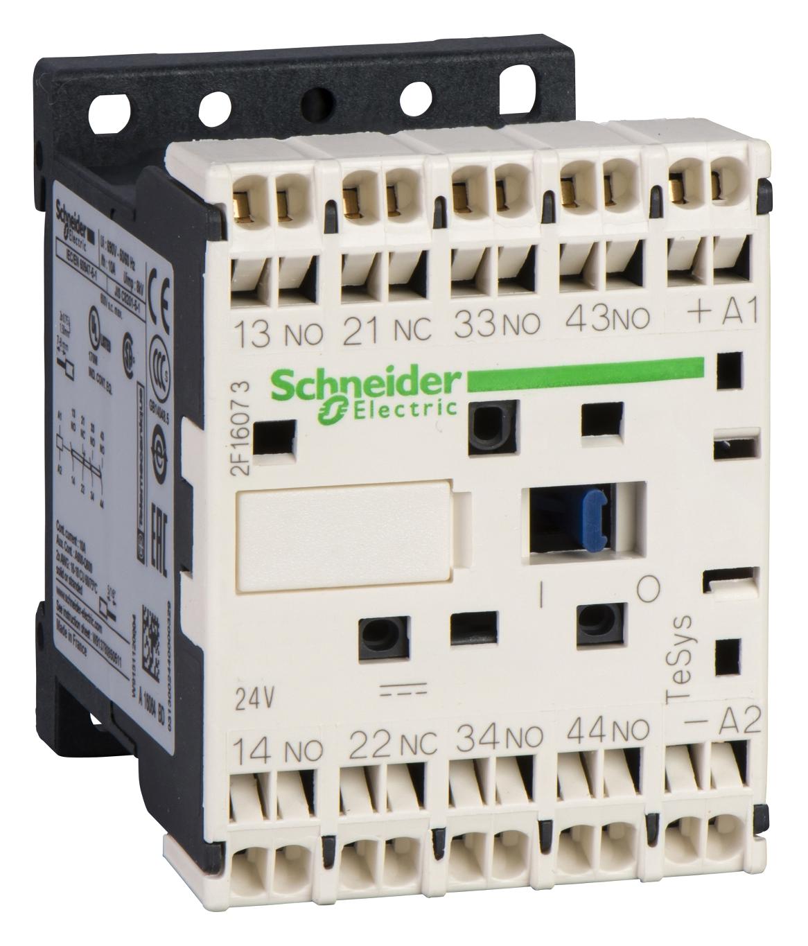 CA2KN223F7 CONTROL RELAY 2 NO 2NC SPRING TERMINAL 1 SCHNEIDER ELECTRIC
