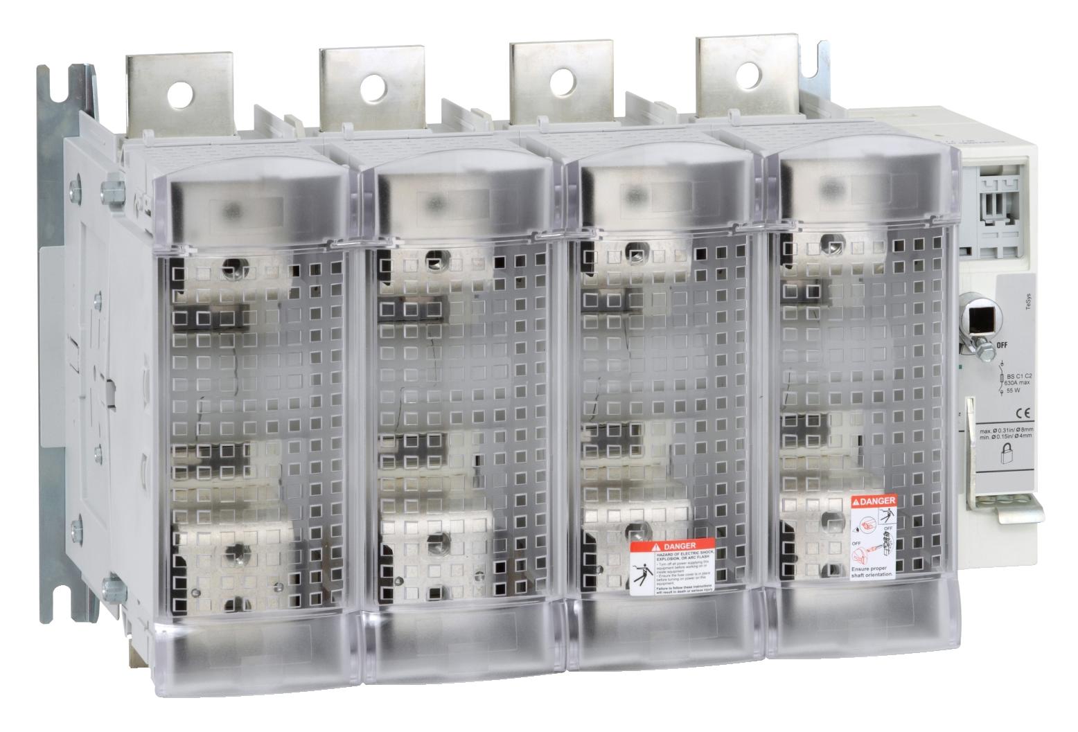 GS2TB4 FUSE DISCONNECT SW. 4X 800A C3 SCHNEIDER ELECTRIC
