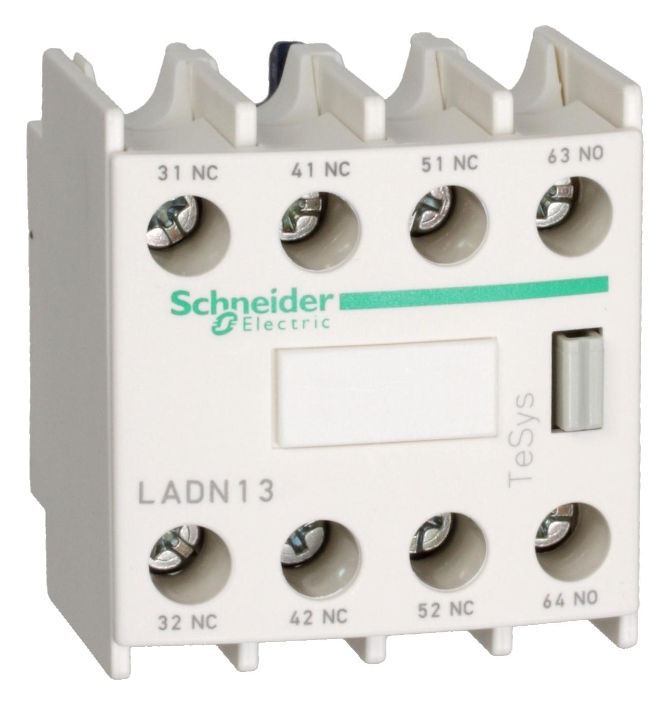 LADN226 AUXILIARY CONTACT BLOCK, 2NO/2NC SCHNEIDER ELECTRIC