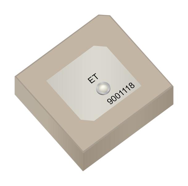 9001118 ANTENNA PATCH, 5.9GHZ, 13MM X 13MM X 4MM KYOCERA AVX