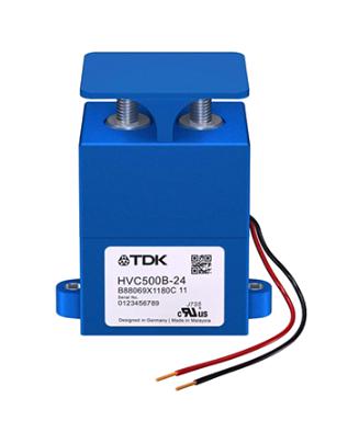 B88269X2290C011 HIGH-VOLT CONTACTOR, 12VDC, 500A, FLANGE EPCOS