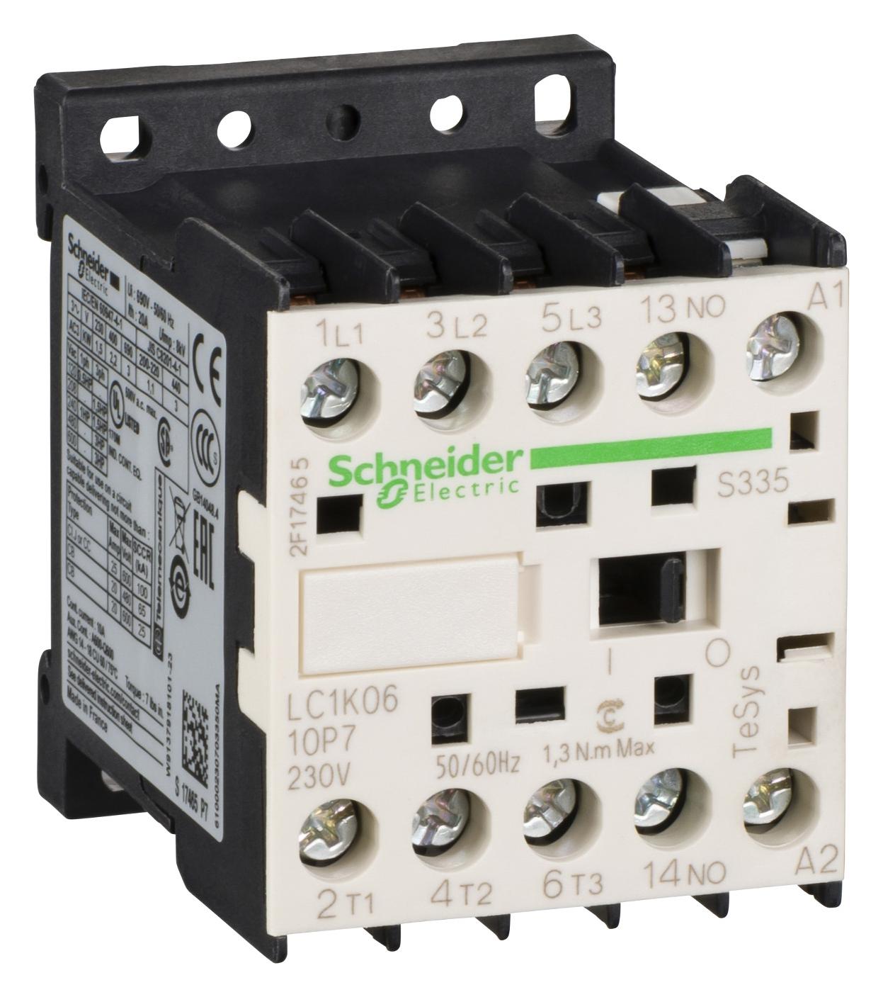 CAK31P7S335 TESYS K 4P AC3 440V (3NO 1NC) SCHNEIDER ELECTRIC