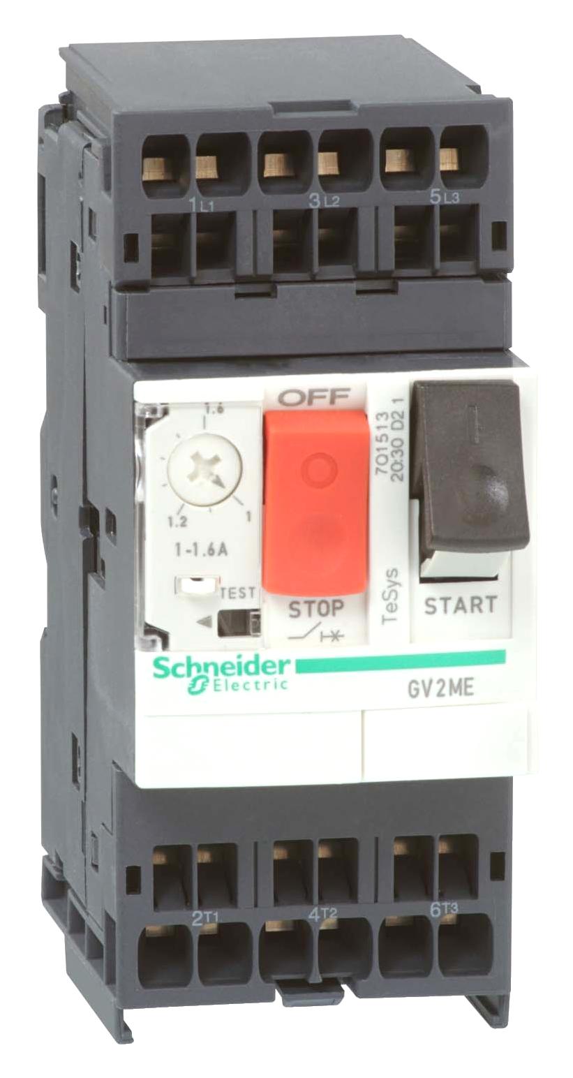 GV2ME163 THERMOMAGNETIC CKT BREAKER, 3P, 14A SCHNEIDER ELECTRIC