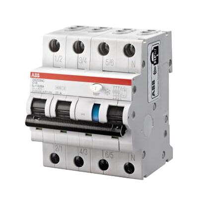 2CSR256040R1204 RCBO, 20A, 4 POLE, 415VAC ABB