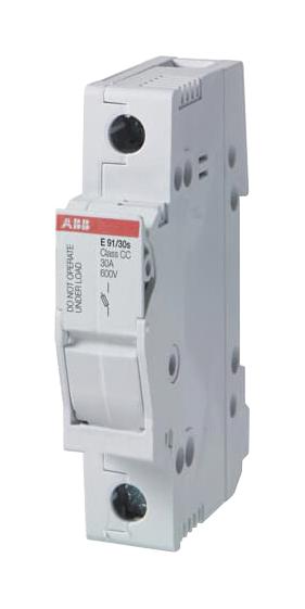 E91/32 DIN RAIL FUSE HOLDER, 1P, 32A, 600V ABB
