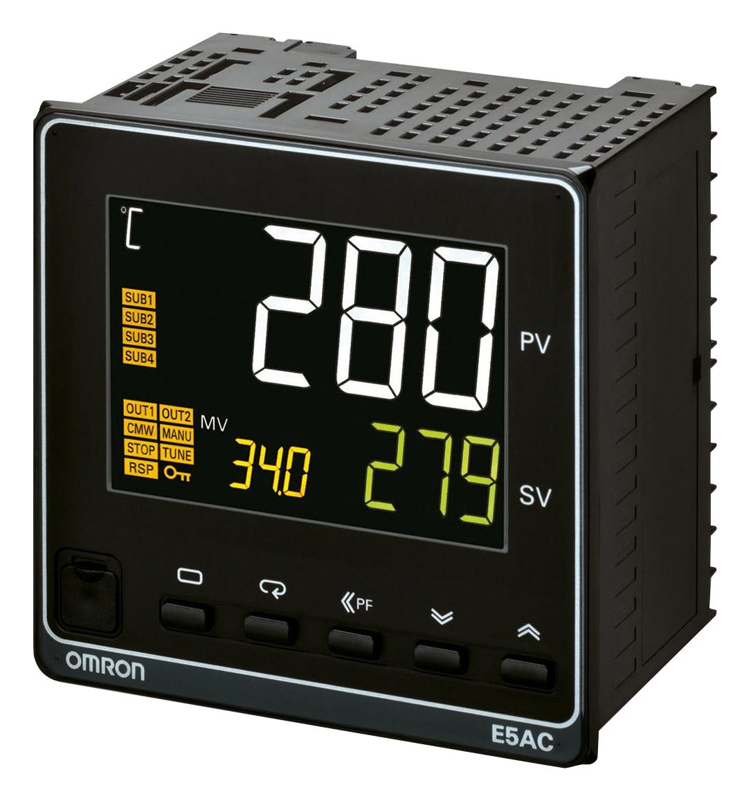 E5AC-CX4A5M-004 TEMP CONTROLLER, CURRENT OUTPUT, 240V OMRON
