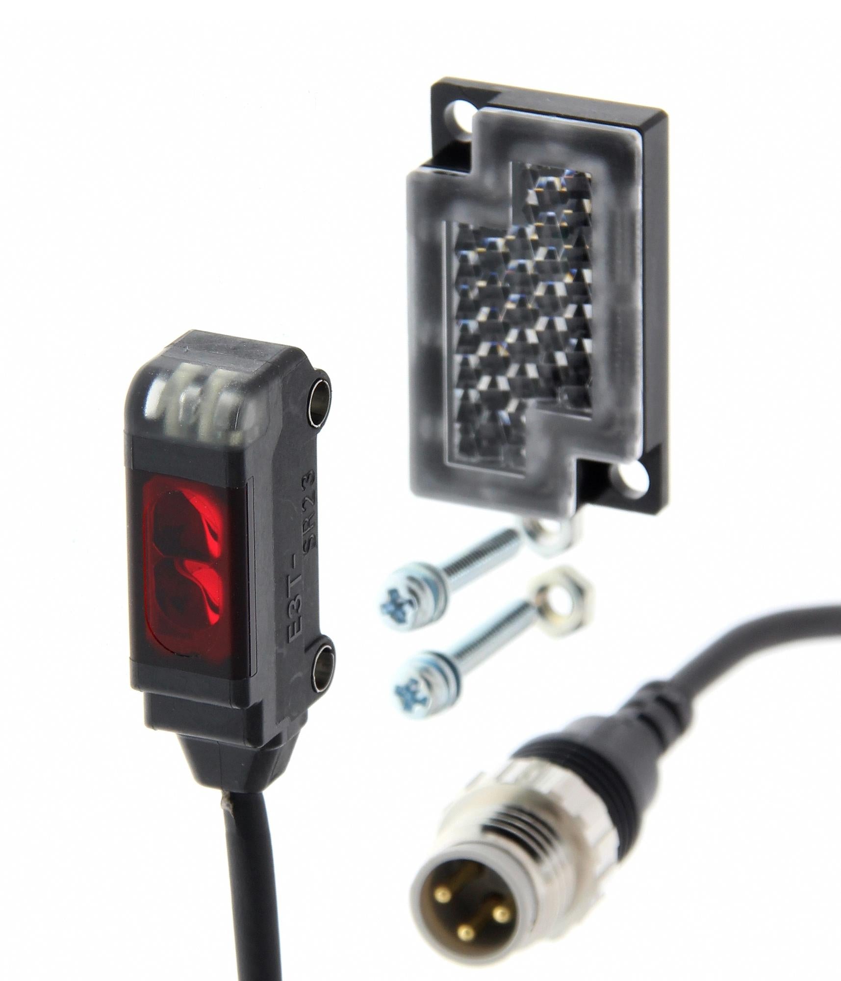 E3T-SR23-M5J 0.3M PHOTOELECTRIC SENSOR, PNP, 200MM OMRON