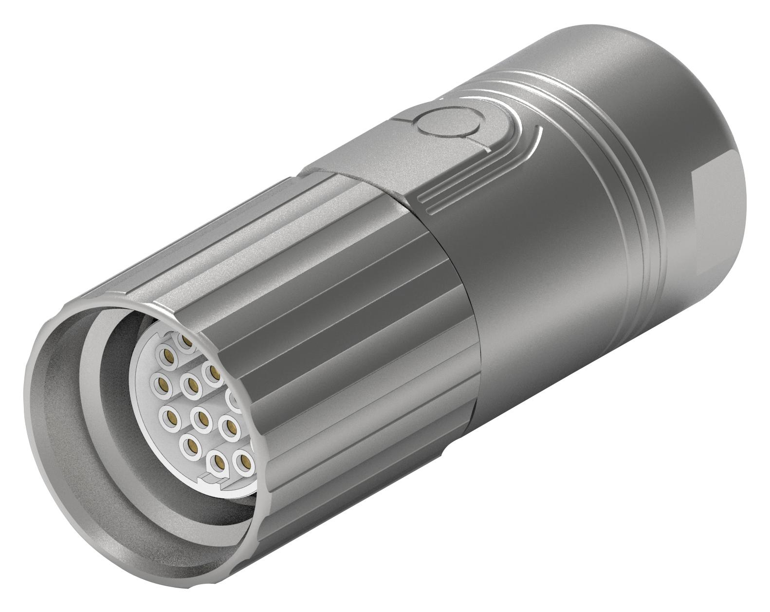 ASTA876NN0085200A000 CIRCULAR CONNECTOR, PLUG, 17POS, CABLE INTERCONTEC - TE CONNECTIVITY