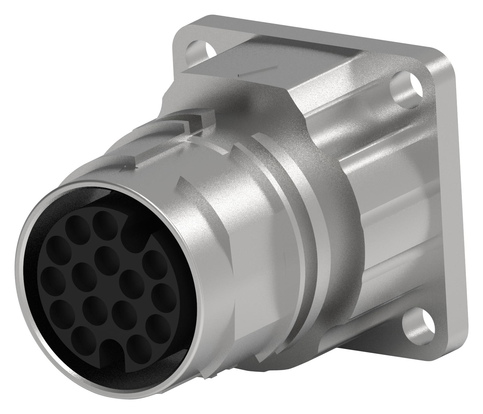 AEGA874NN0000050A000 CIRCULAR CONNECTOR, RCPT, 17POS, FLANGE INTERCONTEC - TE CONNECTIVITY