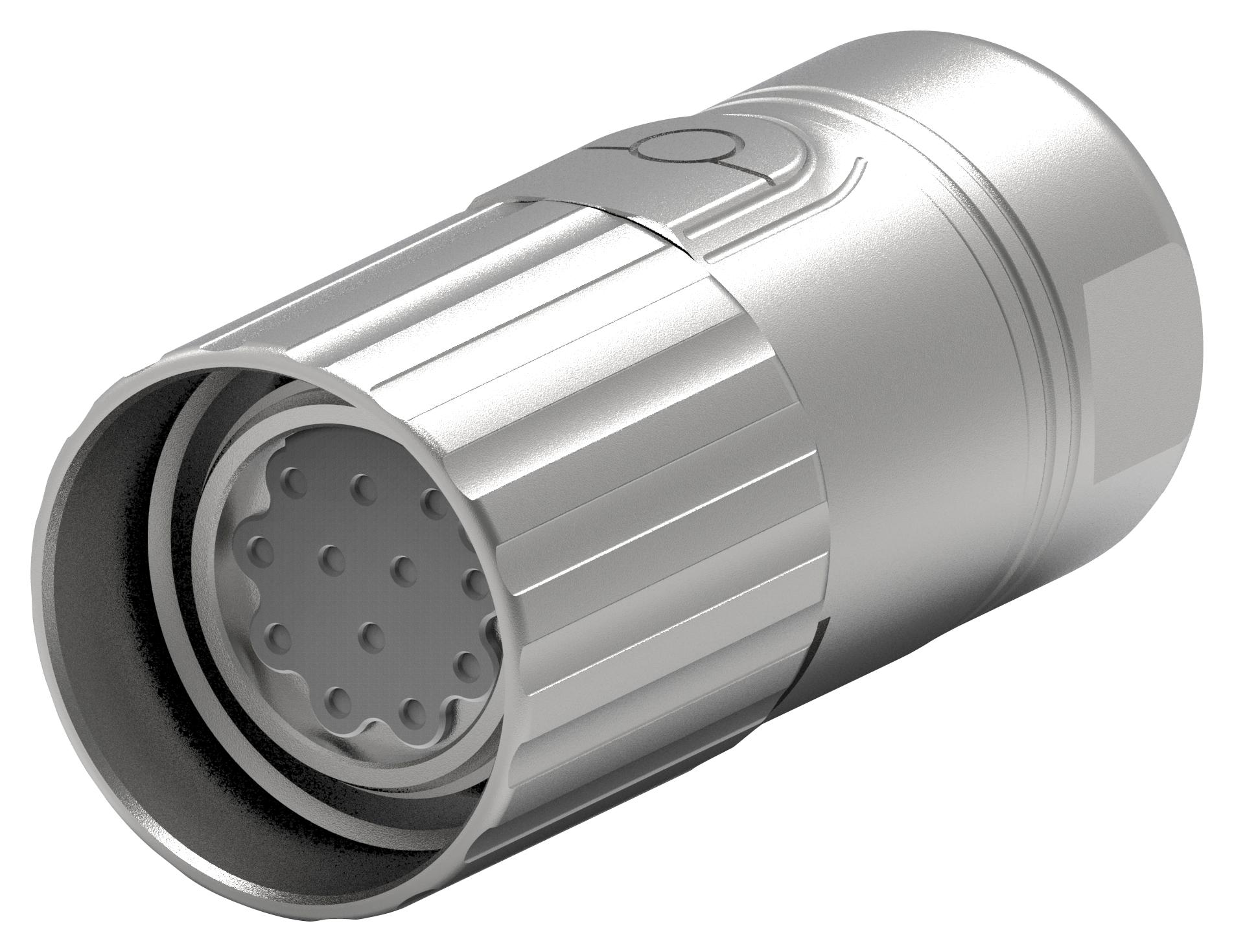 ASTA021NN00410235000 CIRCULAR CONNECTOR, PLUG, 12POS, CABLE INTERCONTEC - TE CONNECTIVITY