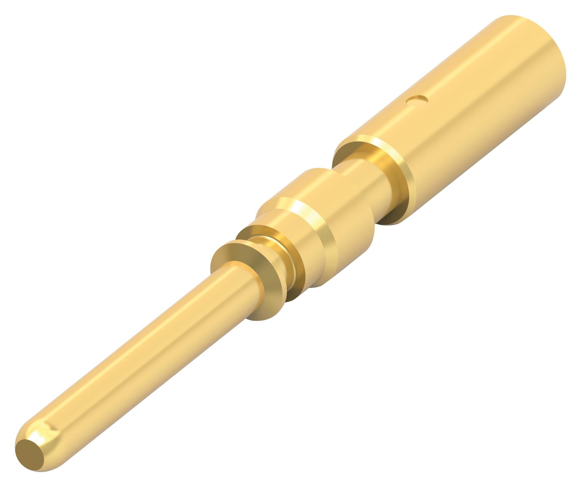 61.197.11 CIRCULAR CONTACT, PIN, CRIMP, BRASS INTERCONTEC - TE CONNECTIVITY