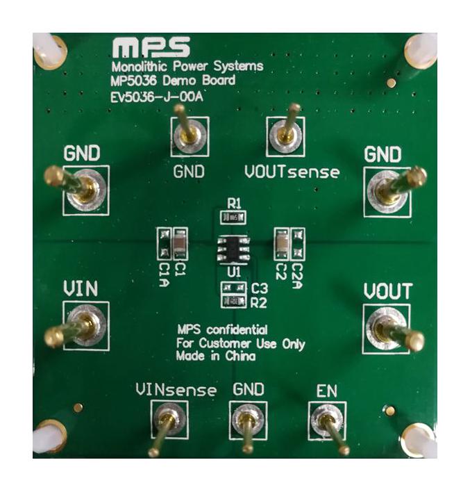 EV5036-J-00A EVAL BOARD, CURRENT LIMIT SWITCH MONOLITHIC POWER SYSTEMS (MPS)
