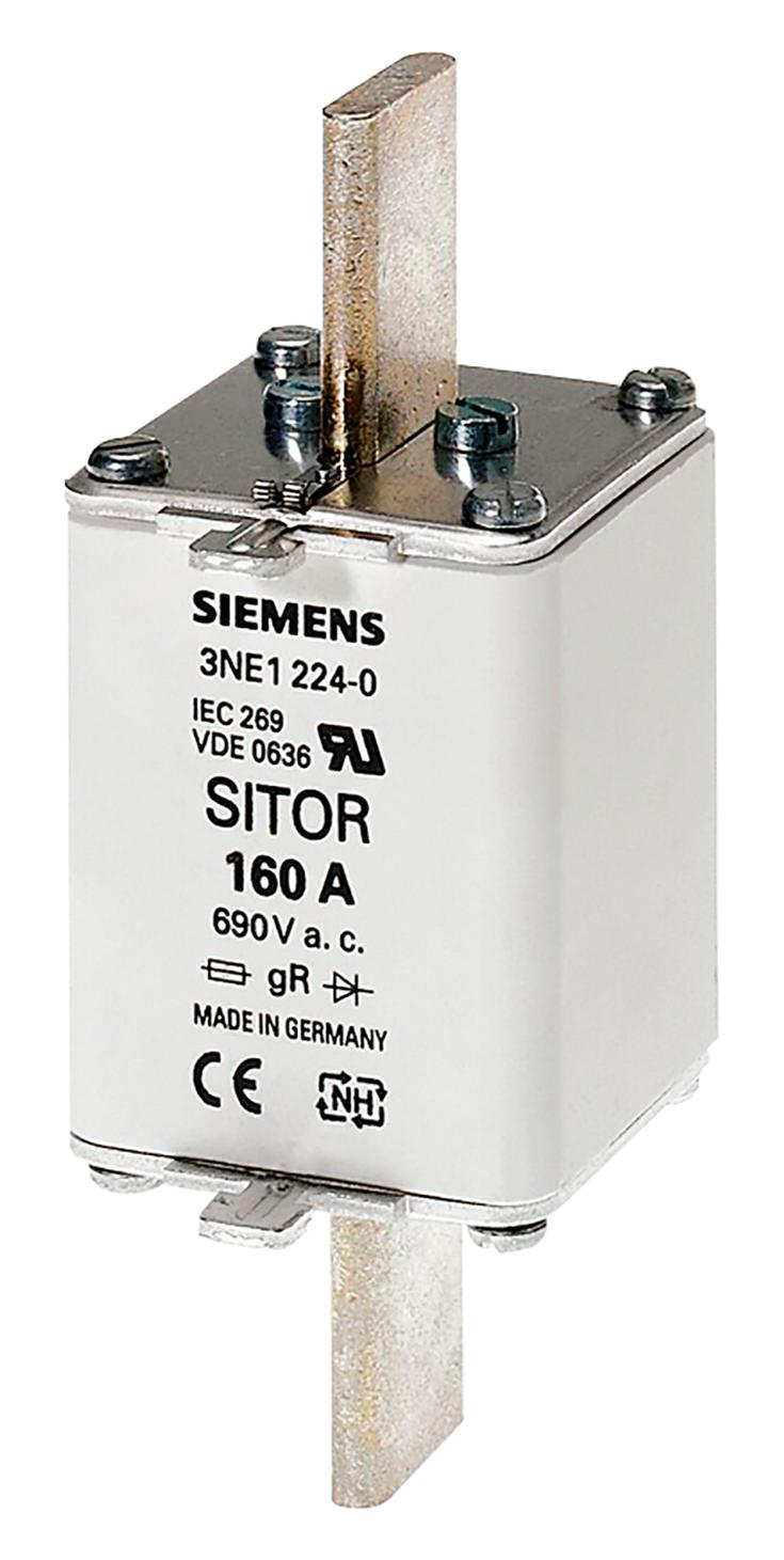 3NE1227-2 HRC FUSE, 250A, 690VAC, 250VDC, BLADE SIEMENS