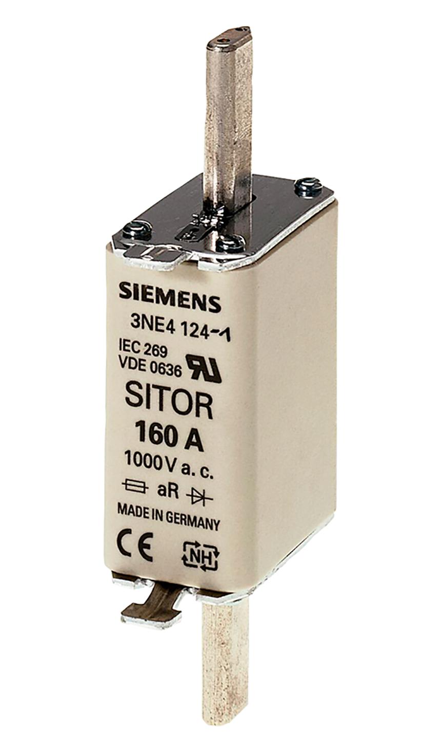 3NE4124 HRC FUSE, 160A, 1KVAC, 440VDC, BLADE SIEMENS