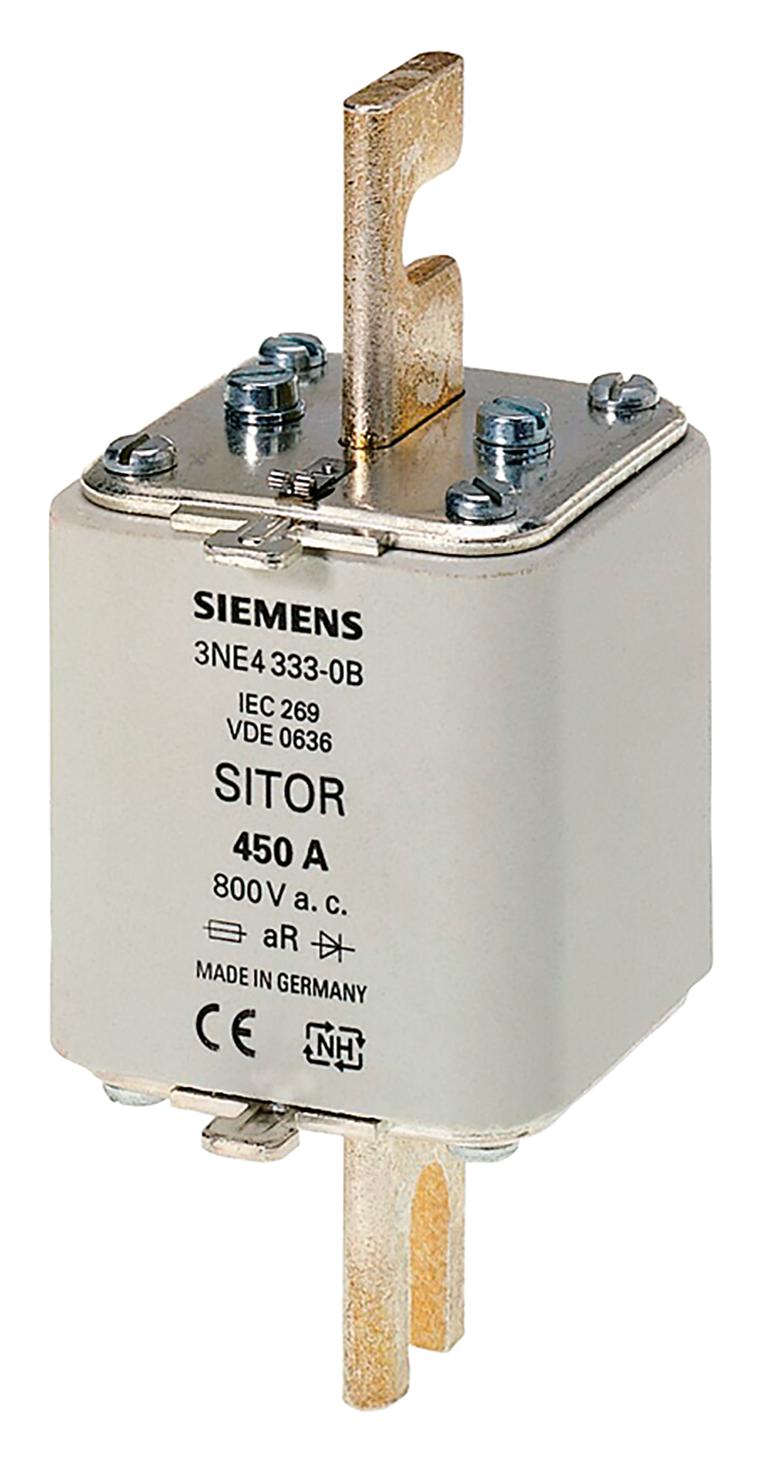 3NE4327-0B HRC FUSE, 250A, 800VAC, 440VDC, BLADE SIEMENS