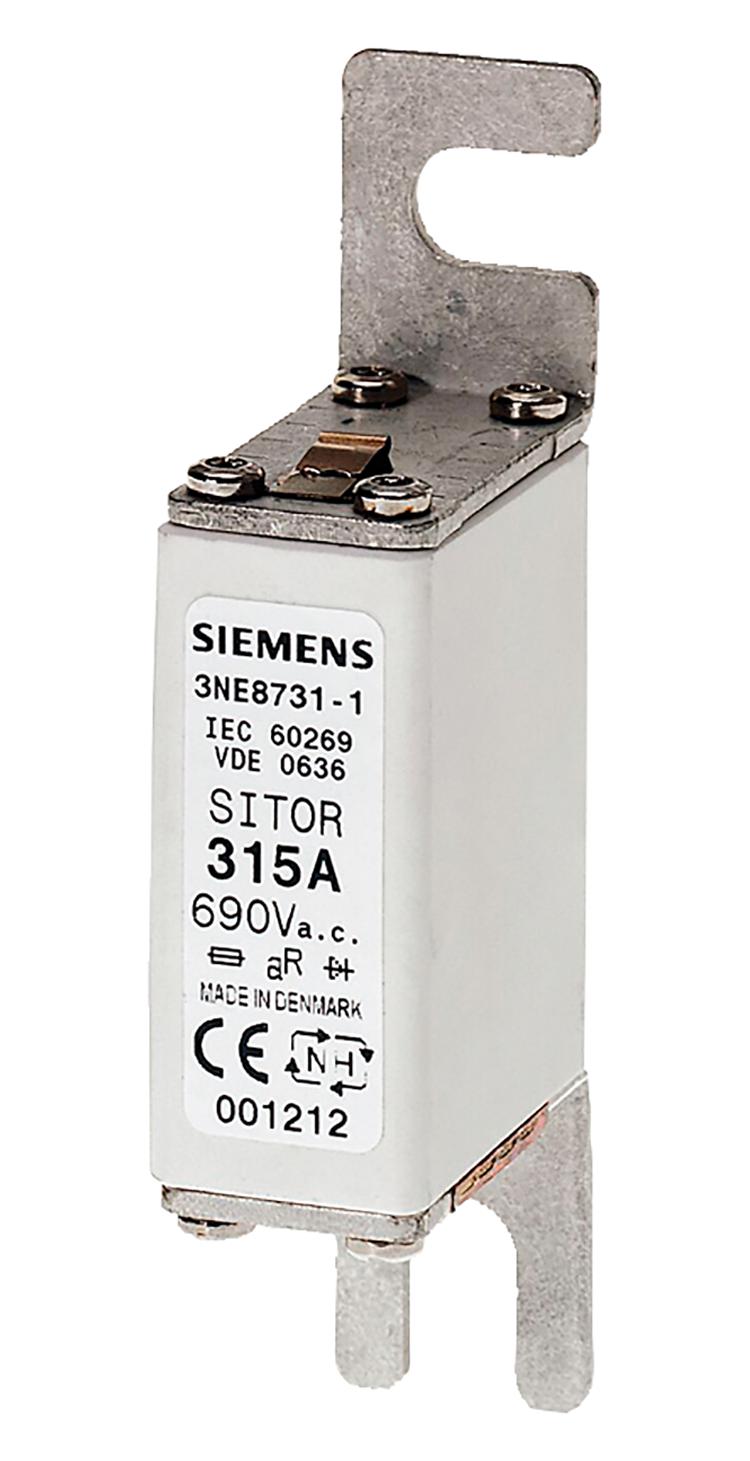 3NE8702-1 HRC FUSE, 40A, 690VAC, 440VDC, BOLTED SIEMENS