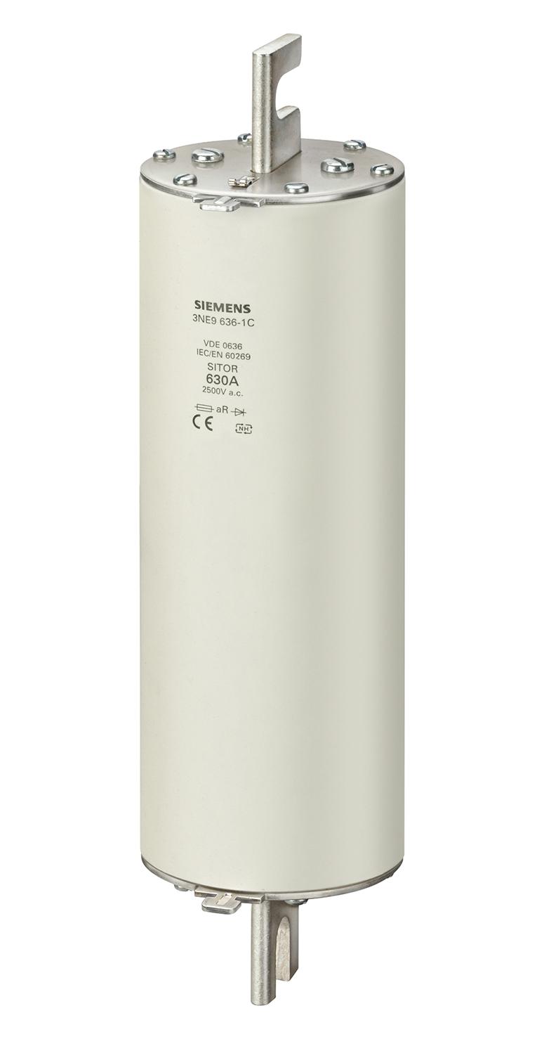 3NE9622-1C HRC FUSE, 125A, 2.5KVAC, 1.5KVDC, BLADE SIEMENS