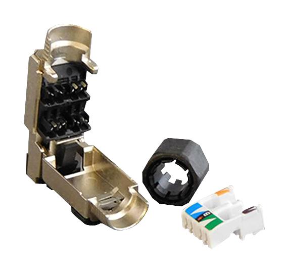 SS-39300-002 RJ45 CONN, PLUG, 8P8C, 1PORT, CAT6A STEWART CONNECTOR