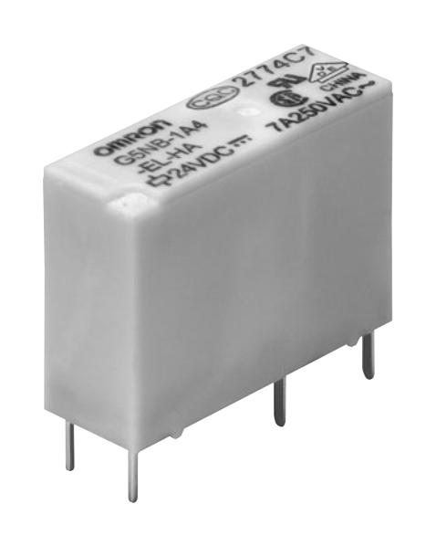 G5NB-1A4-EL-HA DC24 POWER RELAY, SPST-NO, 24VDC, 7A, THT OMRON
