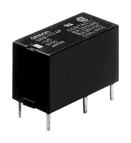 G6BU-1114P-US DC12 POWER RELAY, SPST-NO, 12VDC, 5A, THT OMRON