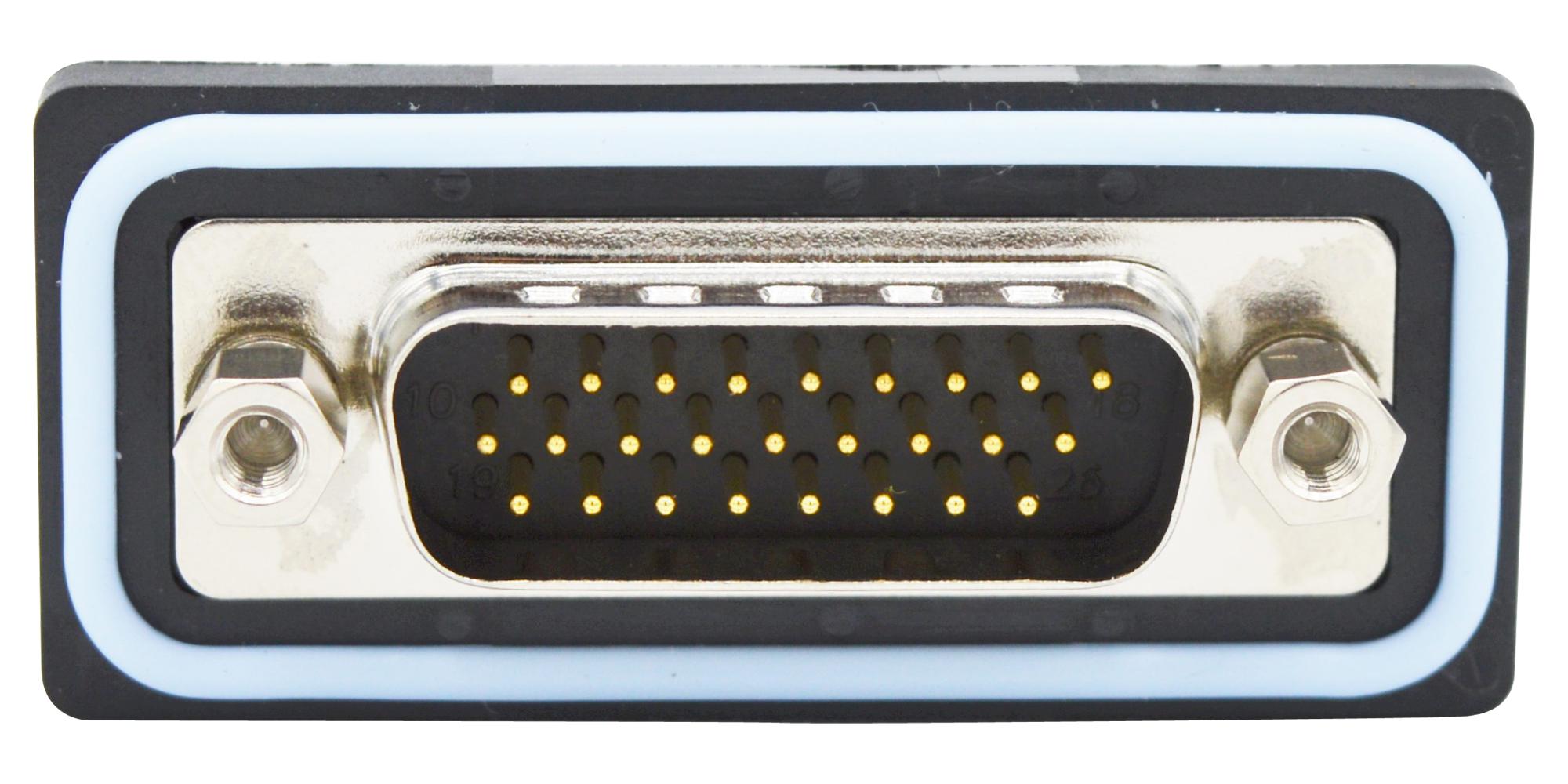 HDF-R15-113L012 HD-D SUB CONN, R/A PLUG, DE, 15POS NORCOMP