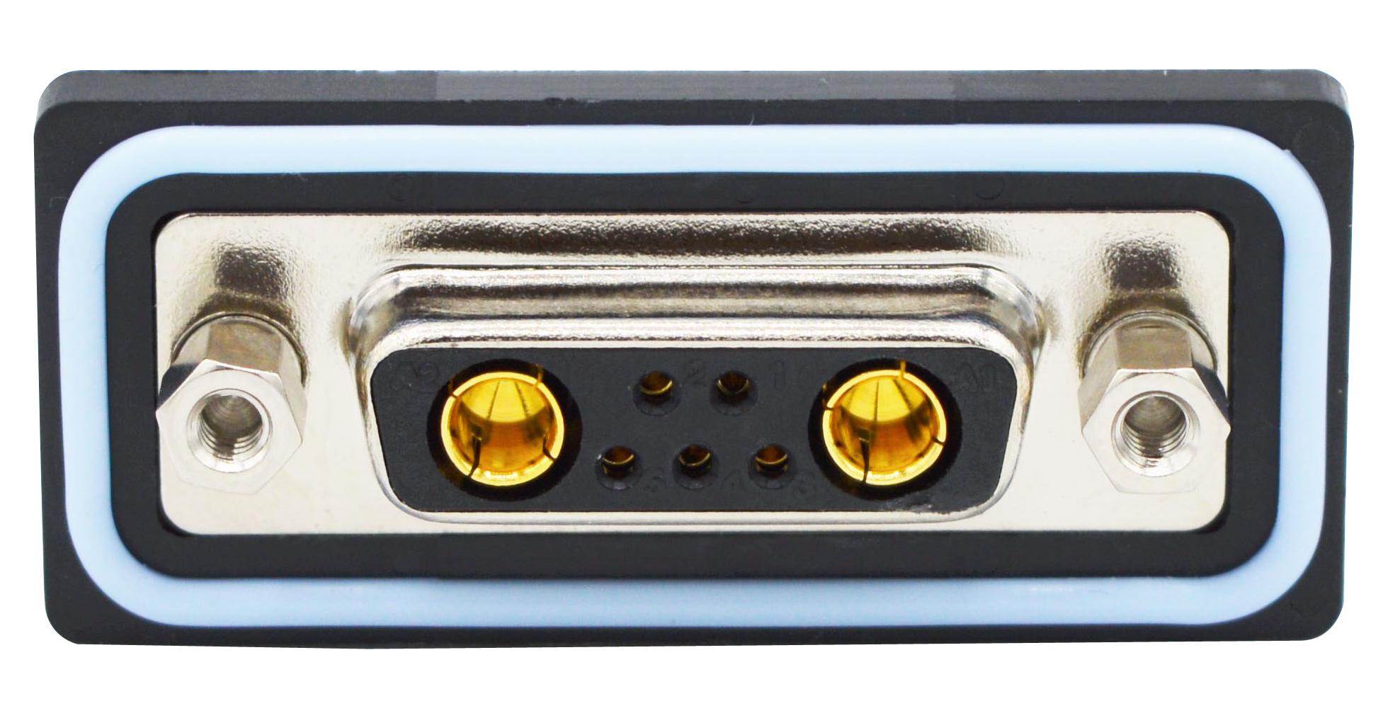 CDFR7W2213L411 COMBO D-SUB CONN, R/A RCPT, DA-7W2 NORCOMP