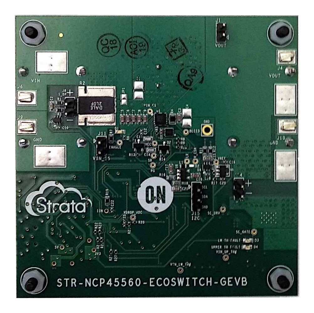 STR-NCP45560-ECOSWITCH-GEVB EVAL BOARD, LOAD SW, FAULT PROTECTION ONSEMI