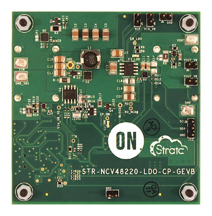 STR-NCV48220-LDO-CP-GEVB EVAL BOARD, LDO CHARGE PUMP ONSEMI