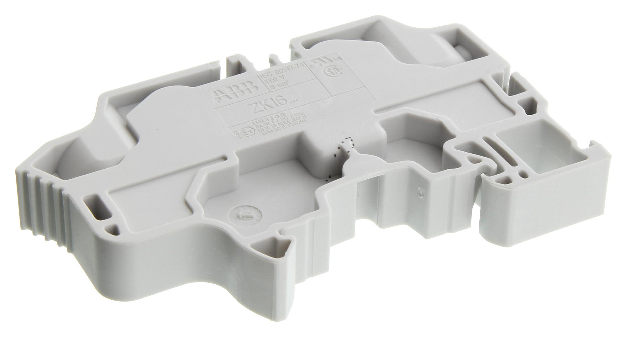 1SNK712010R0000 TERMINAL BLOCK, DINRAIL, 2POS, 4AWG ENTRELEC - TE CONNECTIVITY