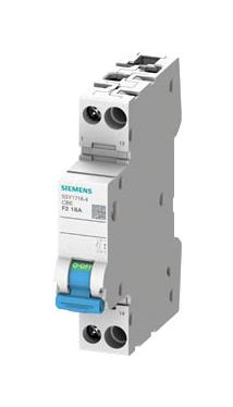 5SY1710-4 THERMAL MAG CKT BREAKER, 1P, 10A, 230VAC SIEMENS