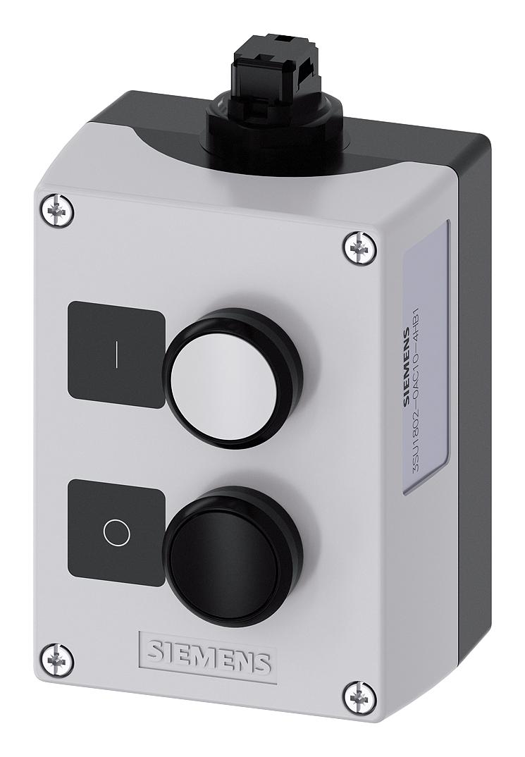 3SU1802-0AC10-4HB1 SW CONTROL STATION, SPST-NO/NC, 2 POS SIEMENS