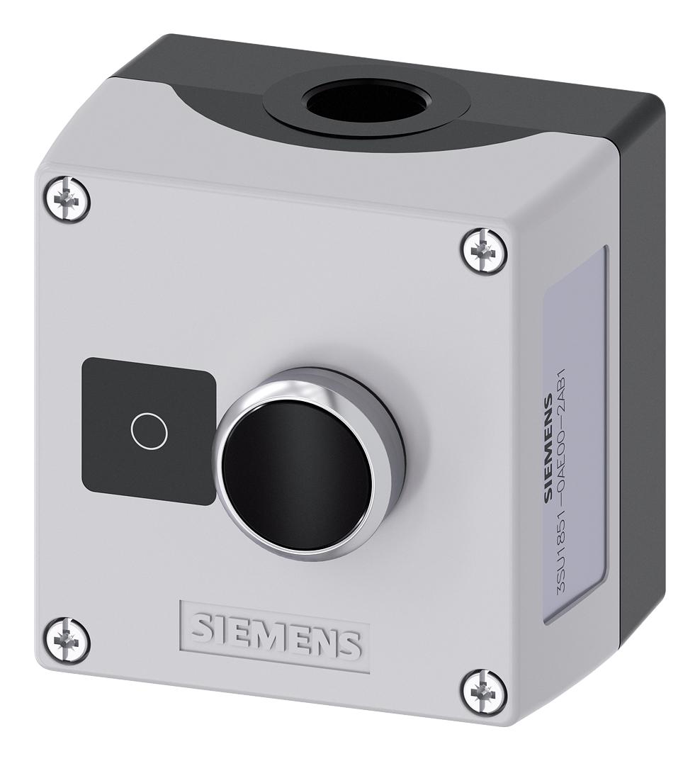 3SU1851-0AE00-2AB1 SW CONTROL STATION, SPST-NC, 1 POS SIEMENS