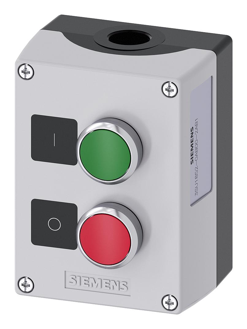 3SU1852-0AB00-2AB1 SW CONTROL STATION, SPST-NO/NC, 2 POS SIEMENS