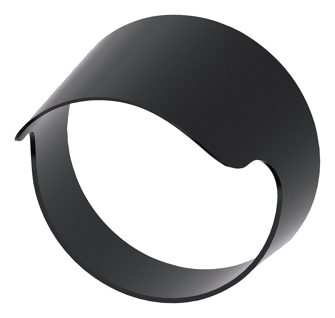 3SU1900-0DJ10-0AA0 PROTECTIVE SUN COLLAR, 22MM, PB SW/BLACK SIEMENS