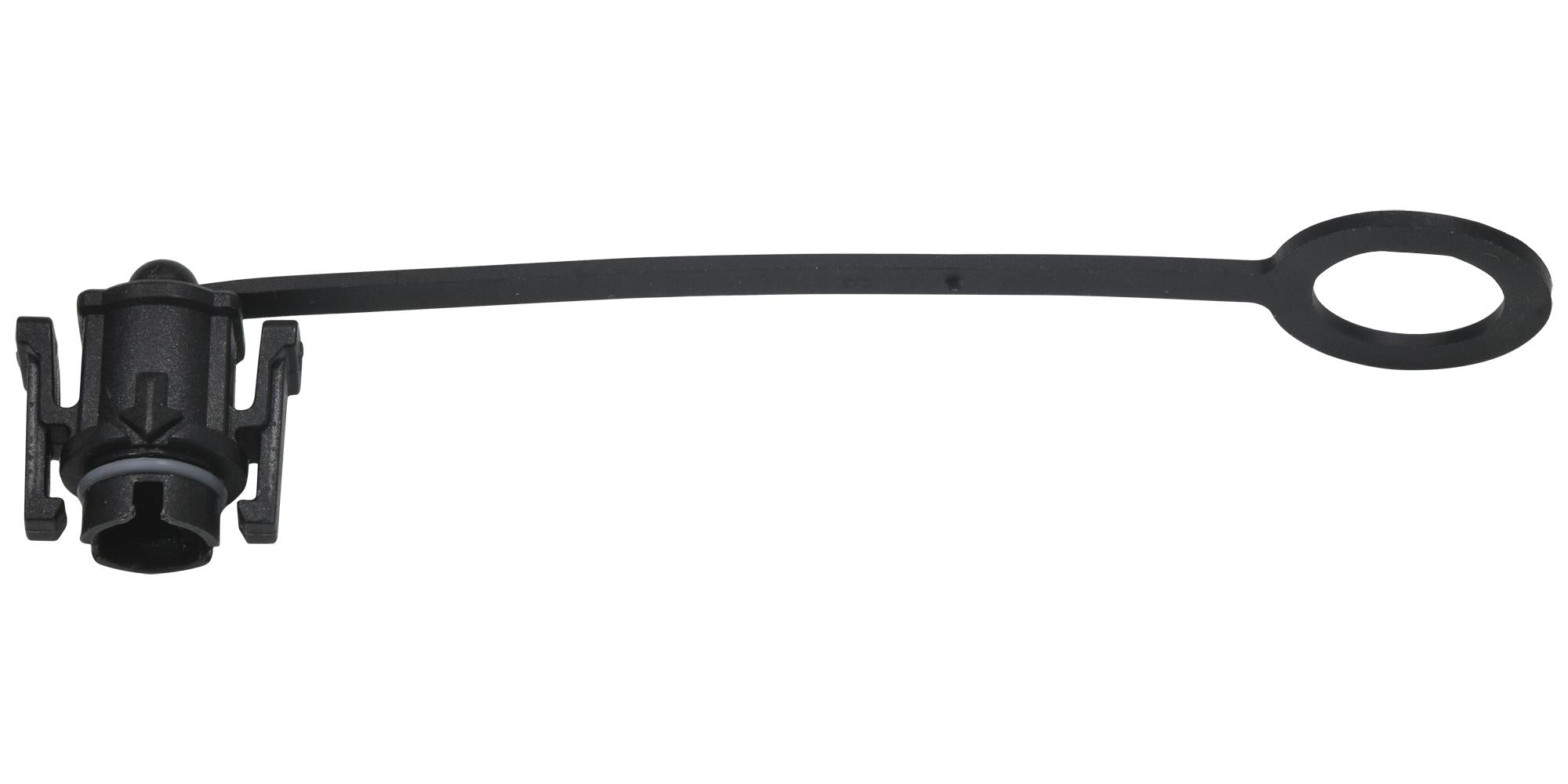 CAP-WAAMQPC1 DUST CAP, WATERPROOF, W/FISH LINE AMPHENOL LTW