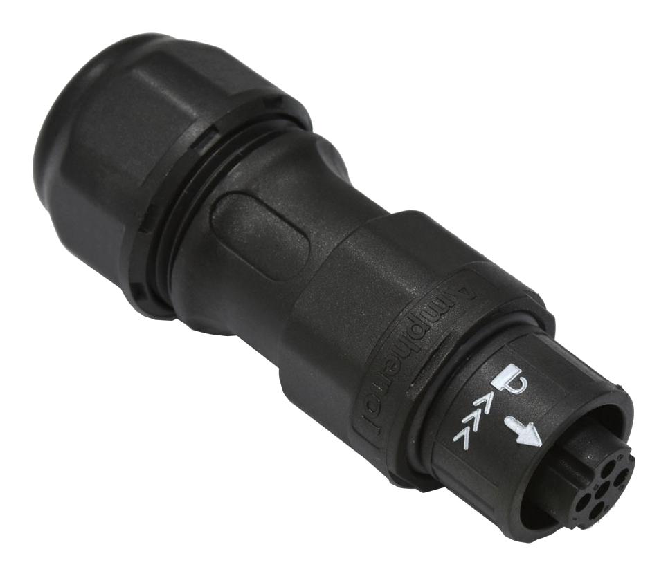 AD-02BFFB-QL8AP0 CIRCULAR CONNECTOR, RCPT, 2POS, CABLE AMPHENOL LTW