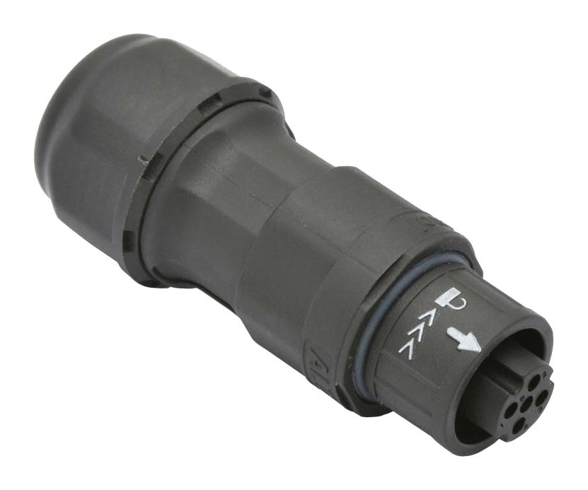 AD-04BMMB-QL8AP0 CIRCULAR CONNECTOR, PLUG, 4POS, CABLE AMPHENOL LTW