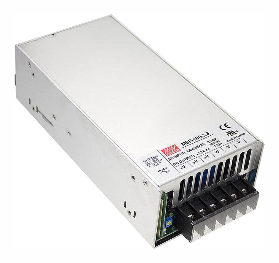 MSP-600-36 POWER SUPPLY, AC-DC, 36V, 17.5A MEAN WELL