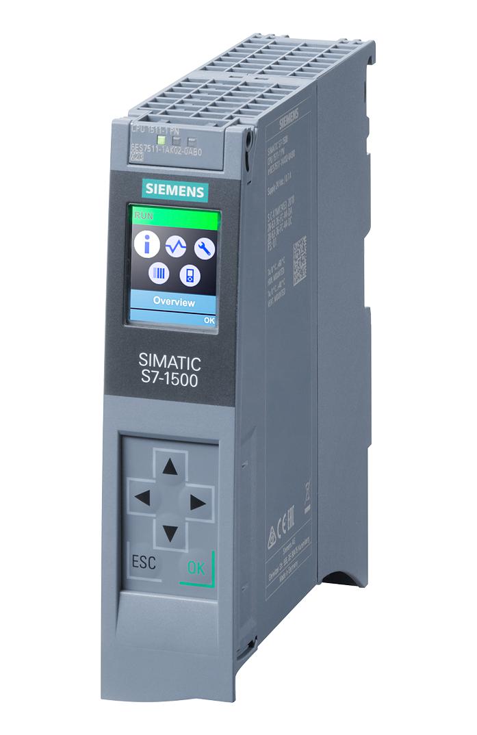 6AG1511-1AK02-7AB0 PLC PROGRAMMER, 2 X RJ45 INTERFACE, 24V SIEMENS