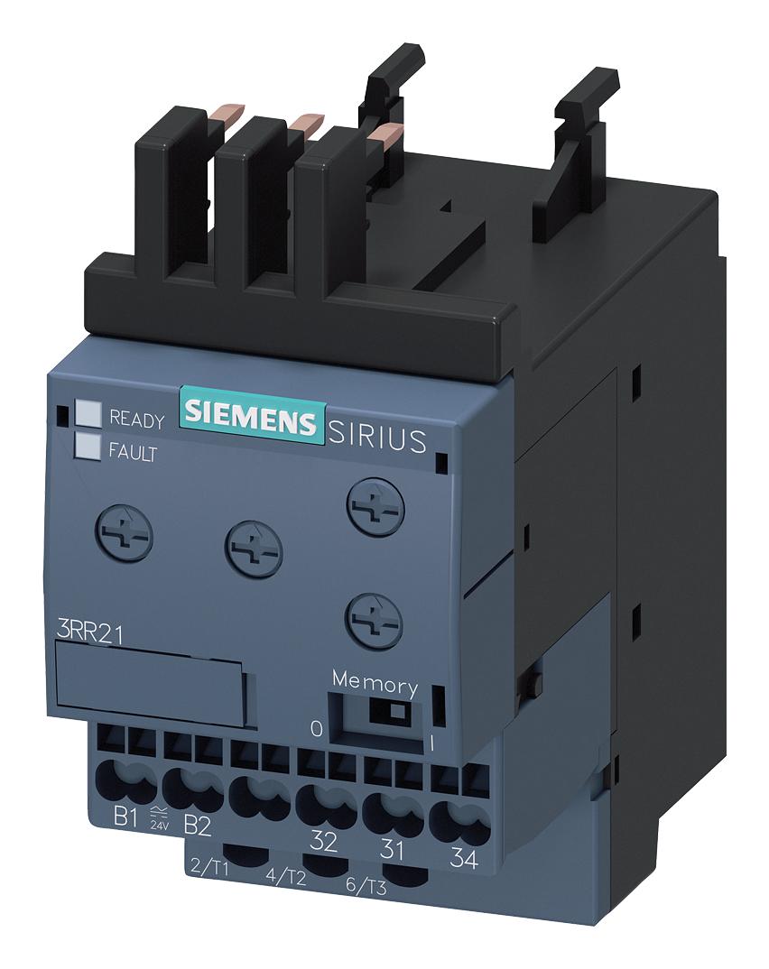 3RR2141-2AW30 CURRENT SENSING RELAY, 3A/400VAC, SPRING SIEMENS