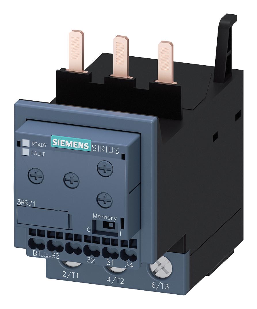 3RR2143-3AW30 CURRENT SENSING RELAY, 3A/400VAC, SPRING SIEMENS