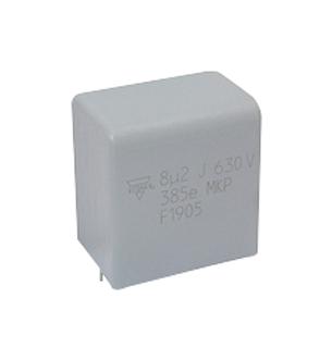 MKP1847C510355K2 CAP, 1UF, 350VAC, FILM, RADIAL VISHAY