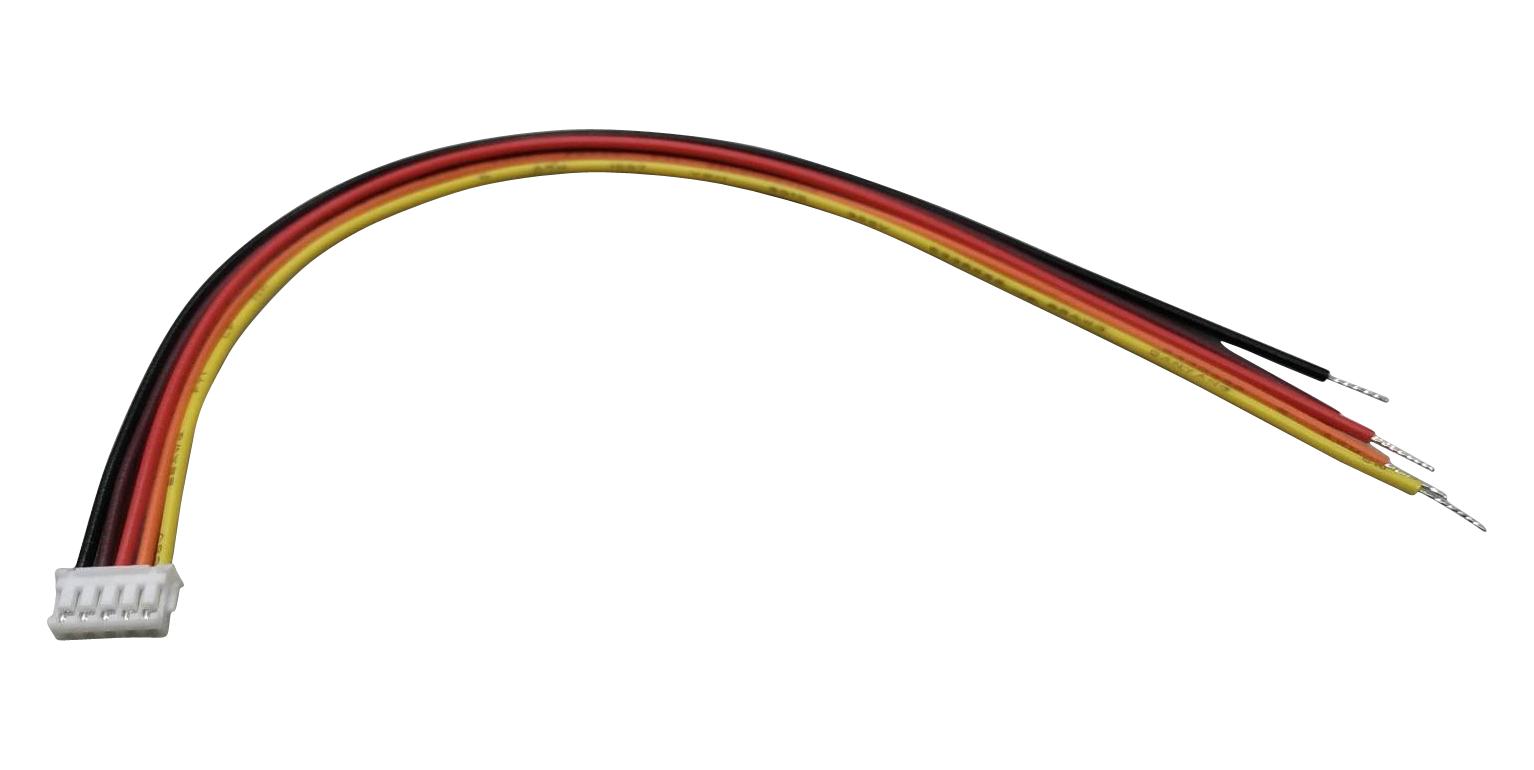 MP004782 CABLE ASSY, 5P WTB RCPT-FREE END, 150MM MULTICOMP PRO