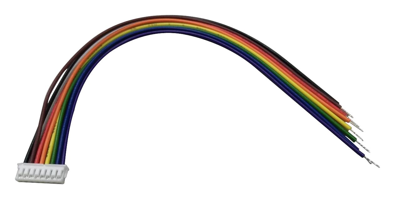 MP004785 CABLE ASSY, 8P WTB RCPT-FREE END, 150MM MULTICOMP PRO