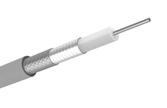 22511964 COAX CABLE WIRE, 4.14MM, 50 OHM, 1M HUBER+SUHNER